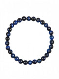 Blue Tiger Eye Stone Stretch Bracelet B2970-6MM