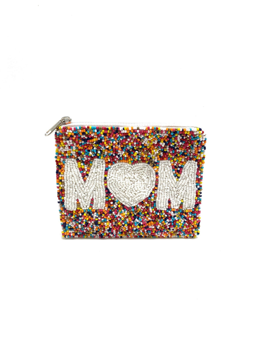 Mom Beaded Pouch LAC-SS-174