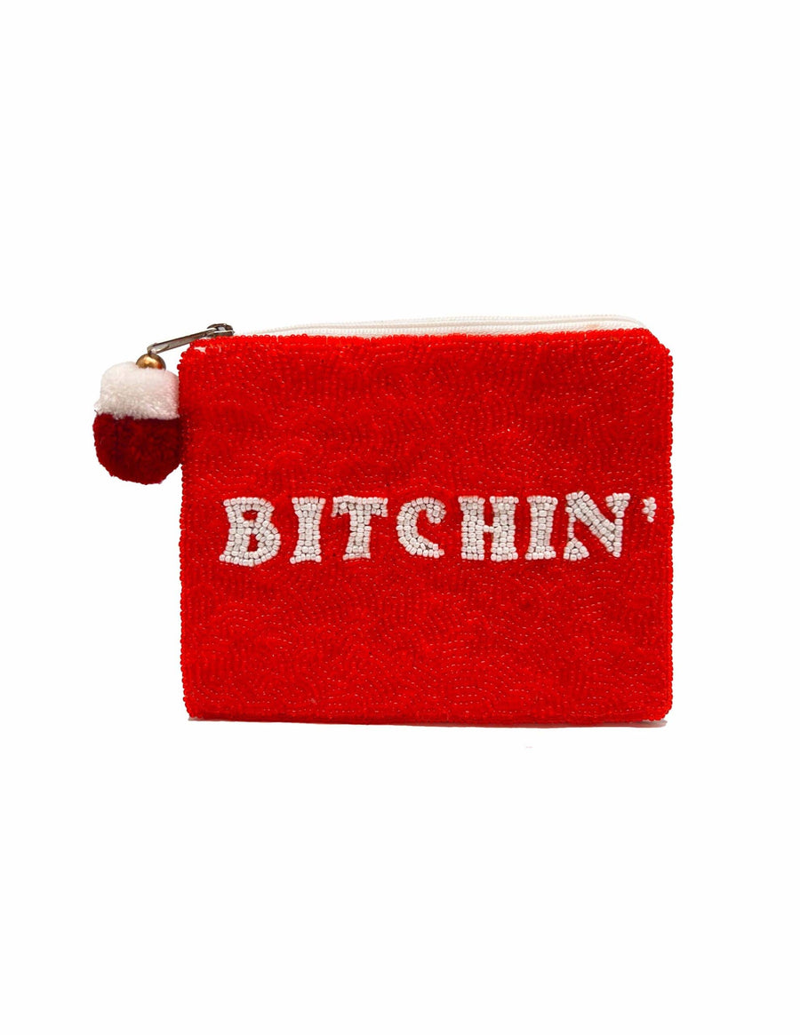 Bitchin Beaded Pouch LAC-CP-1138
